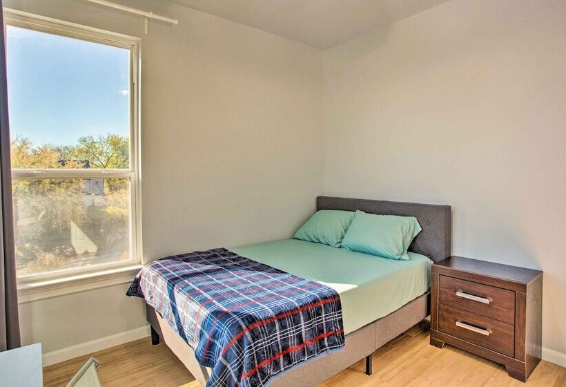 Denison Home W/ Balcony: Walk To Downtown!