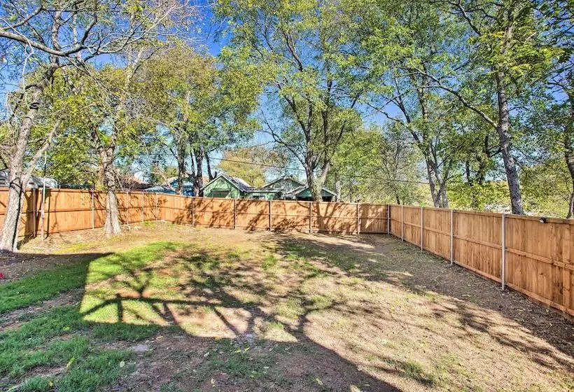 Denison Home W/ Balcony: Walk To Downtown!