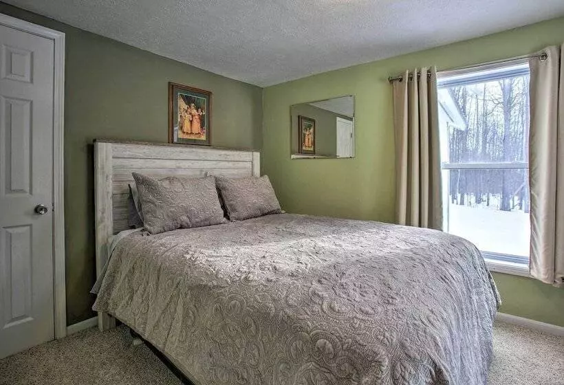 Fife Lake Farmhouse: Peaceful Yard & Fire Pit!