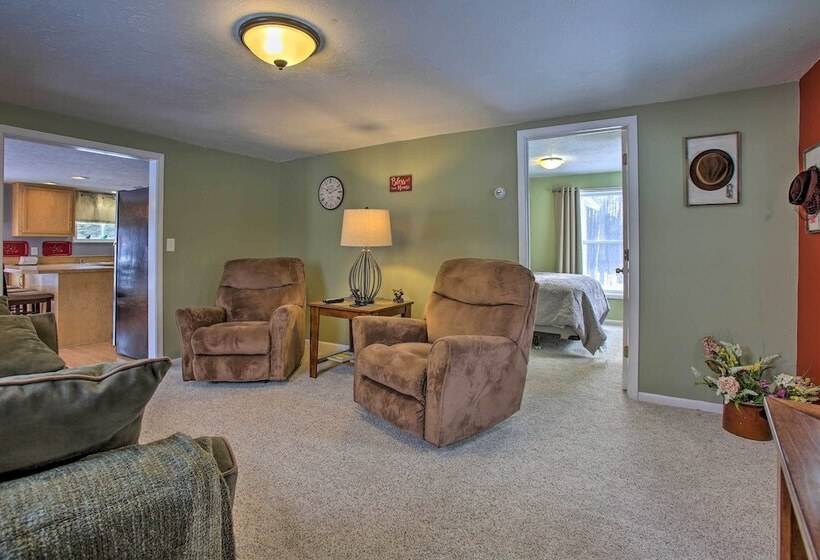 Fife Lake Farmhouse: Peaceful Yard & Fire Pit!