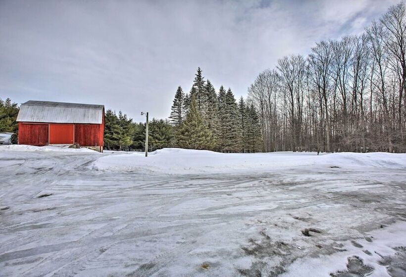 Fife Lake Farmhouse: Peaceful Yard & Fire Pit!