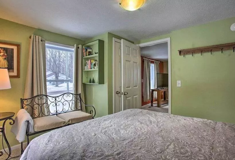 Fife Lake Farmhouse: Peaceful Yard & Fire Pit!