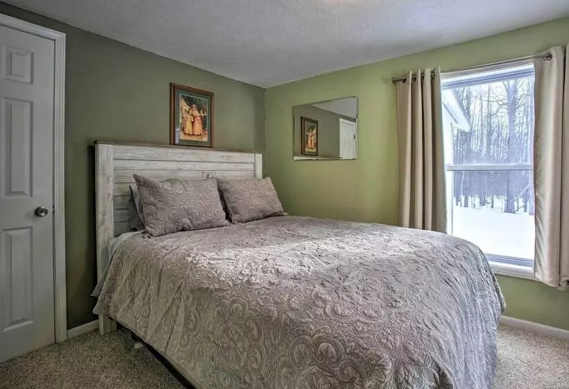 Fife Lake Farmhouse: Peaceful Yard & Fire Pit!