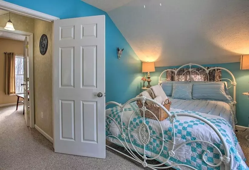 Fife Lake Farmhouse: Peaceful Yard & Fire Pit!