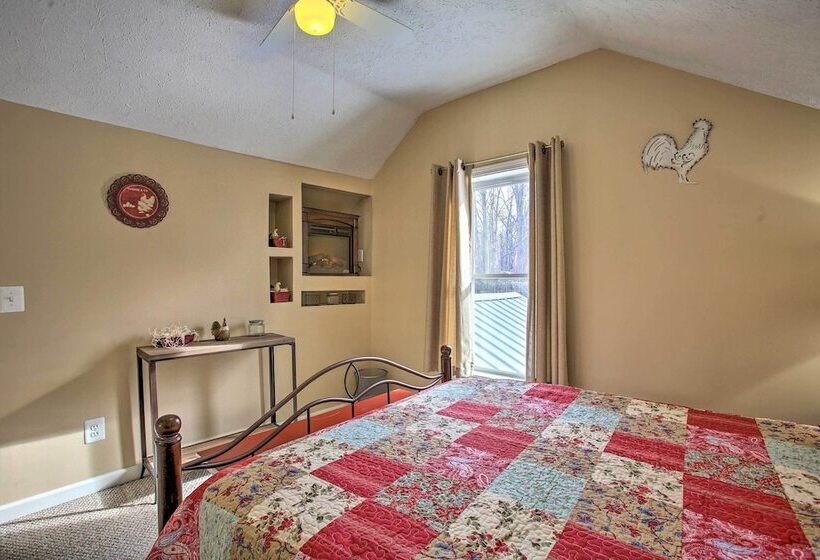 Fife Lake Farmhouse: Peaceful Yard & Fire Pit!