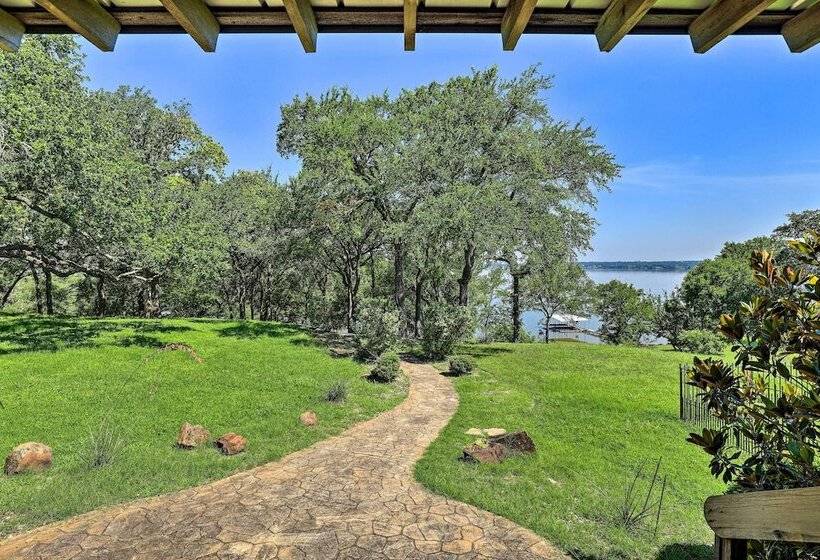 Granbury Lakefront Escape W/ Boat Dock & Slip!