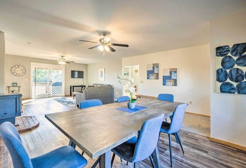 Pet Friendly North Bend Home W/ Bay Views!
