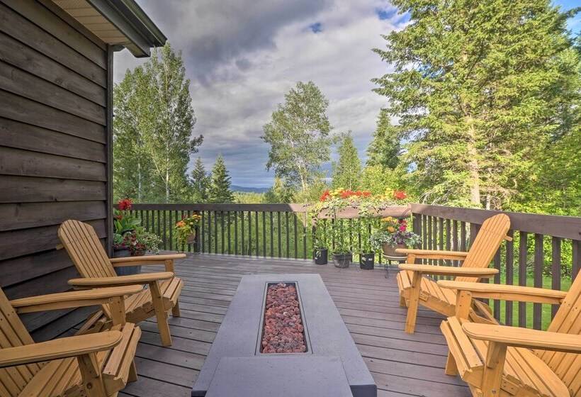 Quiet + Elegant Whitefish Home W/ Hot Tub