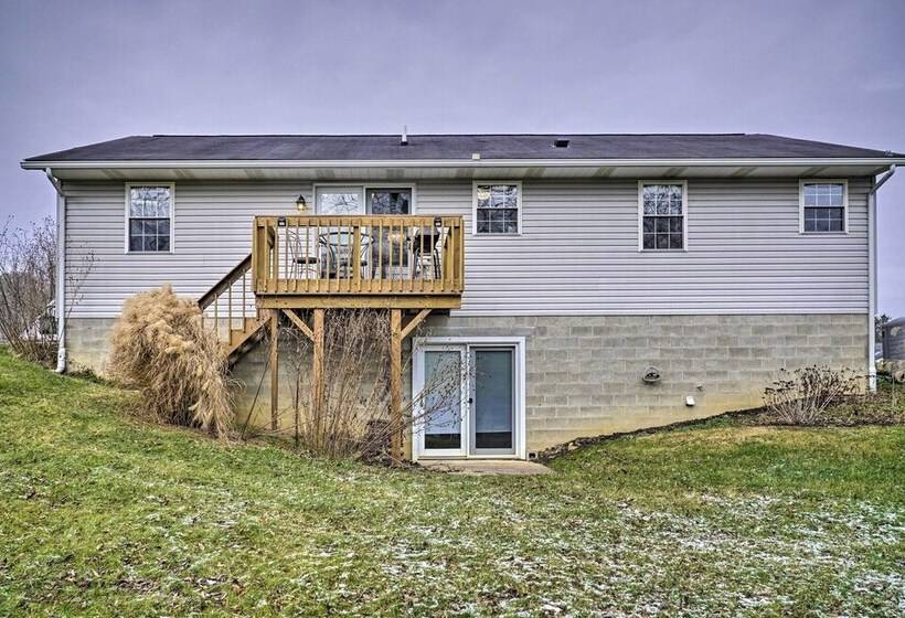 Renovated Logan Home W/ Pond & Fire Pit
