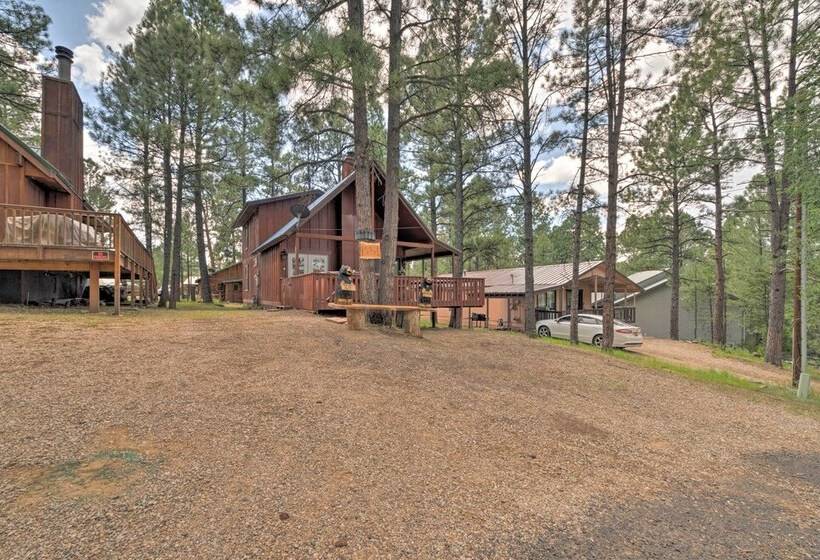 Ruidoso Family Cabin, Short Walk To Downtown!