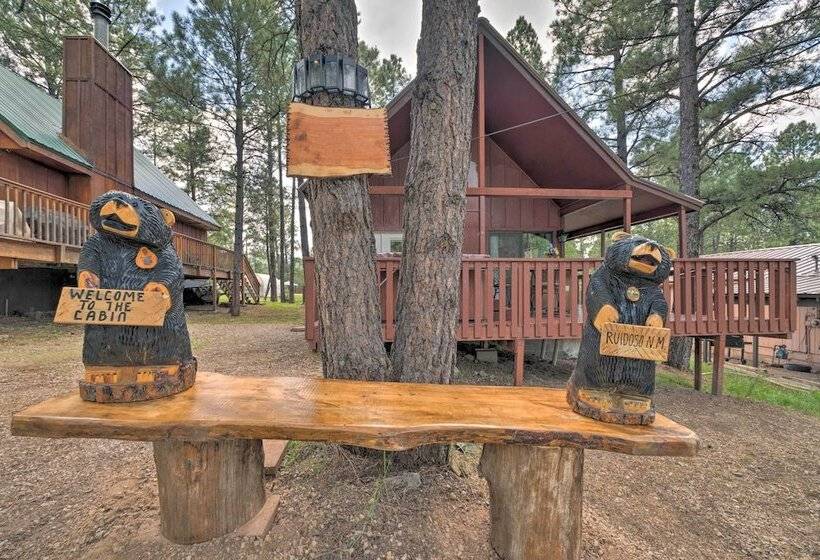 Ruidoso Family Cabin, Short Walk To Downtown!