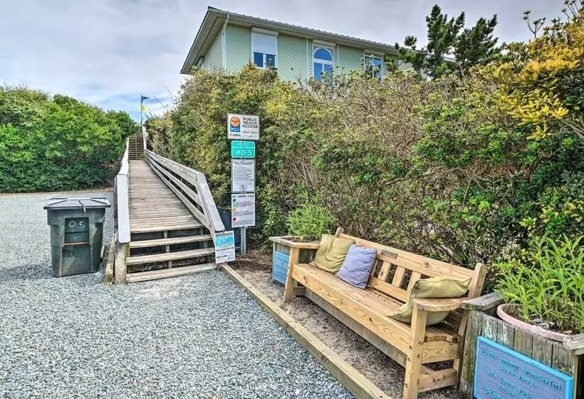 Topsail Beach Villa: Outdoor Oasis W/ Hot Tub