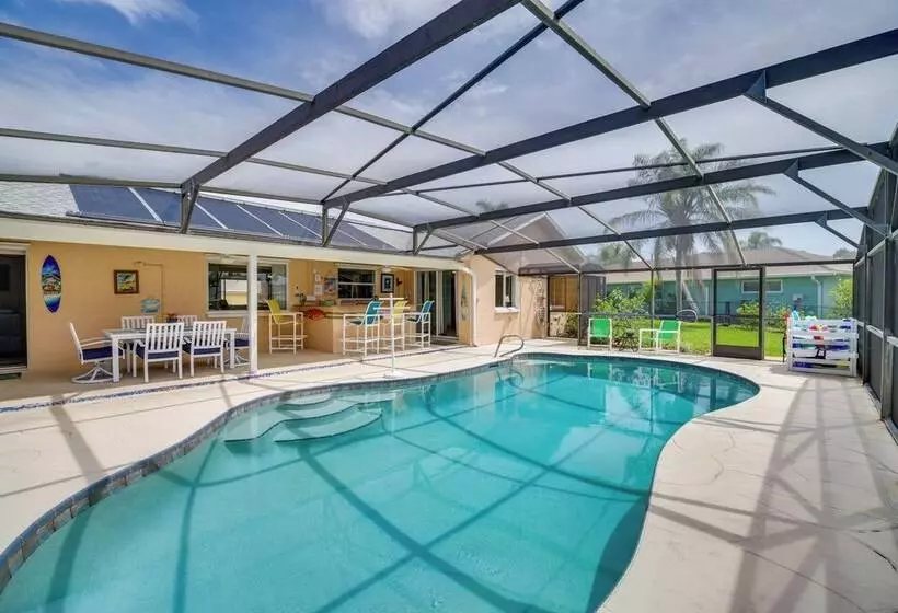 Waterfront Merritt Island Vacation Rental W/ Pool!