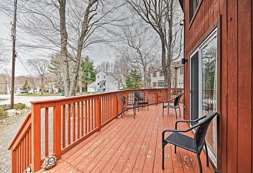 Golf, Ski + Fish: Cabin W/ Deck In Tobyhanna!