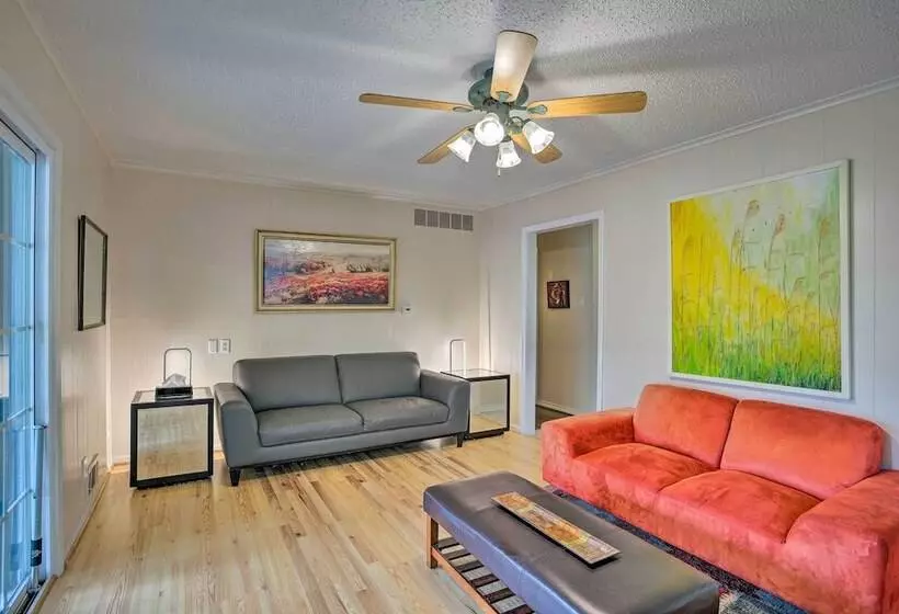 8 Mi To Lake Ray Hubbard: Creekside Garland Home