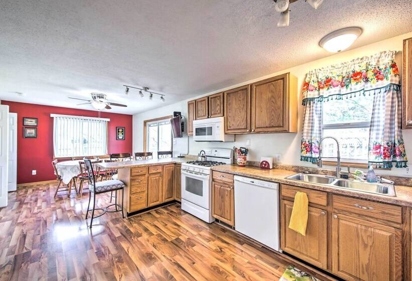 Dog Friendly Illinois Home W/ Private Yard!