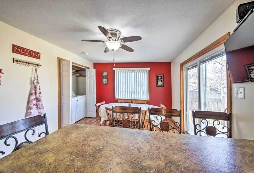 Dog Friendly Illinois Home W/ Private Yard!