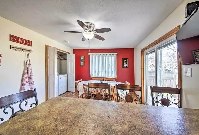 Dog Friendly Illinois Home W/ Private Yard!
