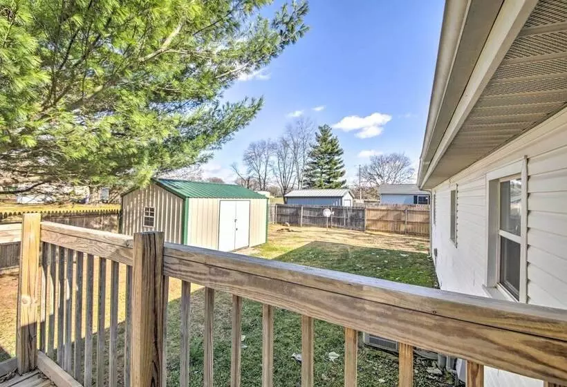 Dog Friendly Illinois Home W/ Private Yard!