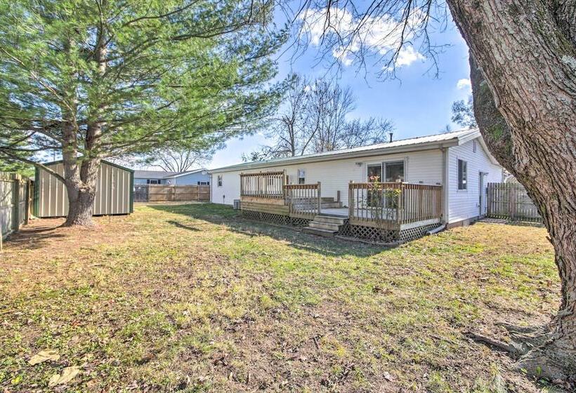 Dog Friendly Illinois Home W/ Private Yard!