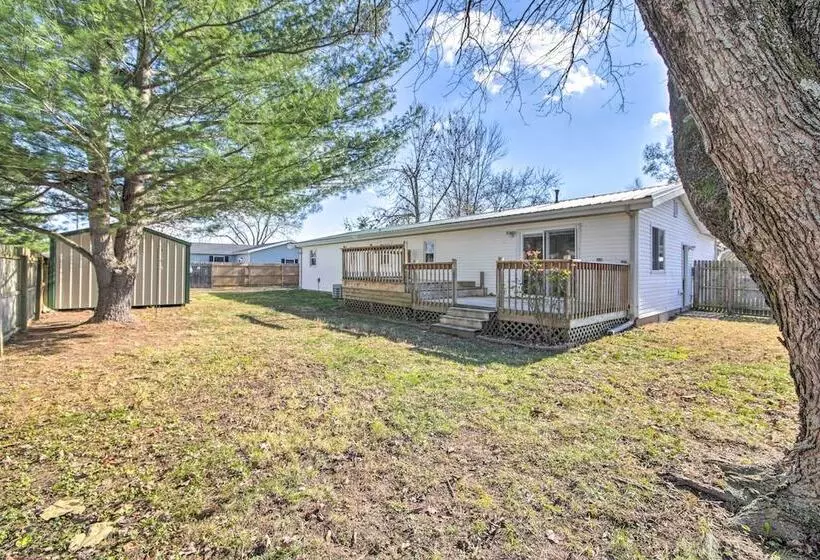 Dog Friendly Illinois Home W/ Private Yard!