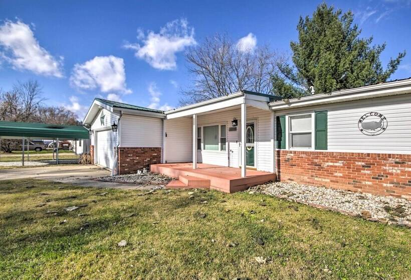 Dog Friendly Illinois Home W/ Private Yard!