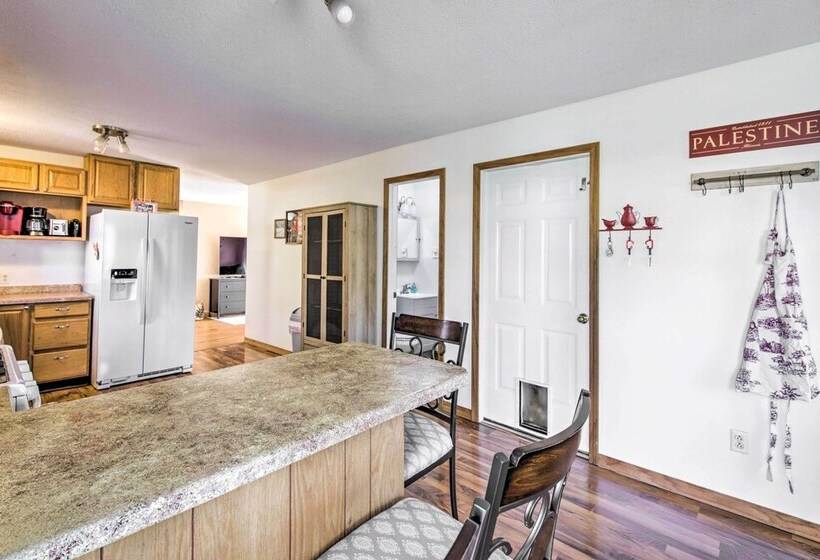 Dog Friendly Illinois Home W/ Private Yard!