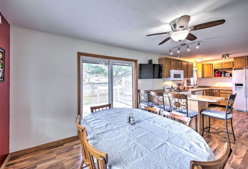 Dog Friendly Illinois Home W/ Private Yard!