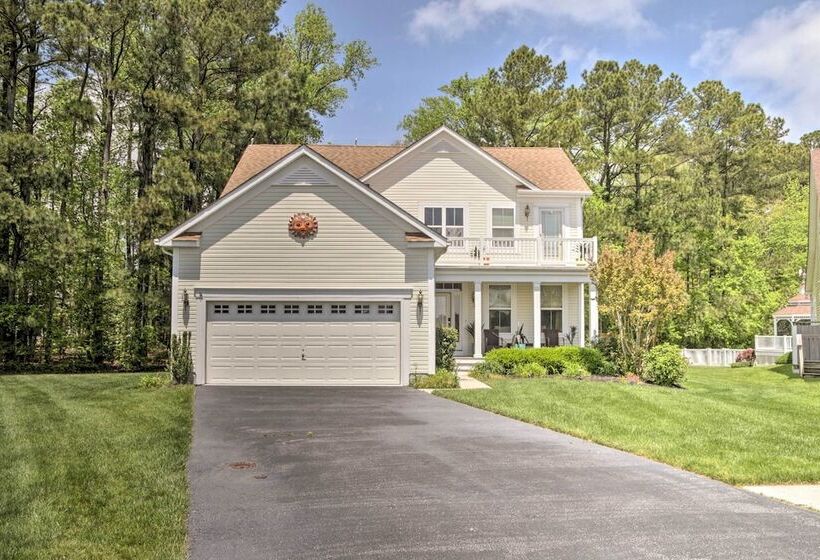 Golf & Beach Home W/ Bikes In Selbyville!