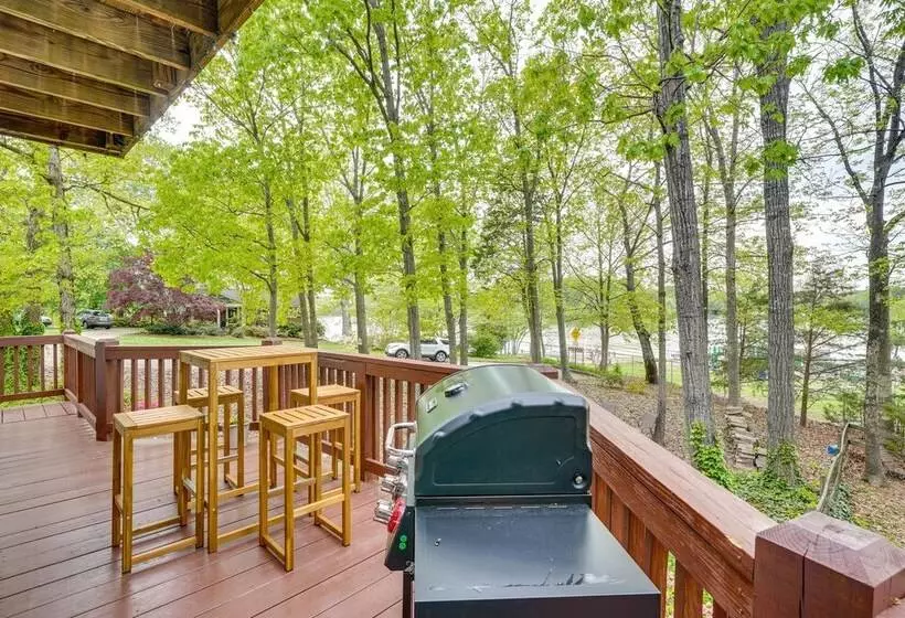 North Carolina Retreat   Deck, Grills & Lake Views