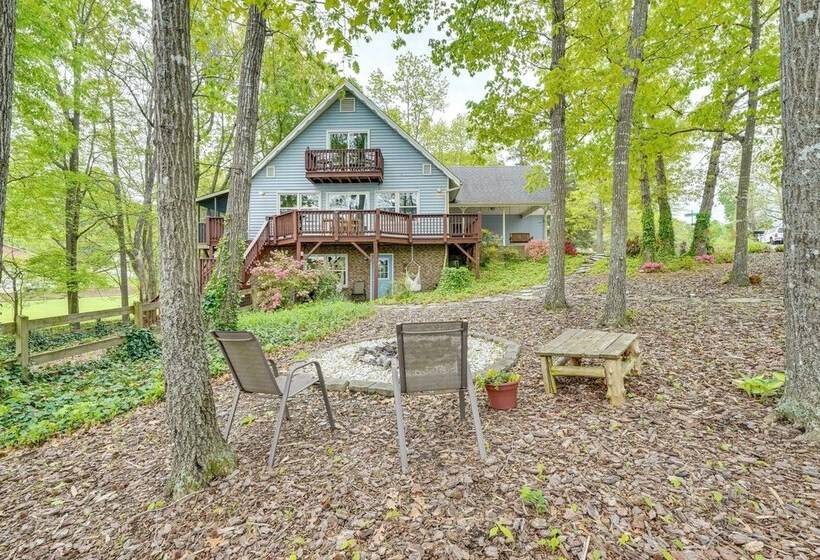 North Carolina Retreat Deck, Grills & Lake Views