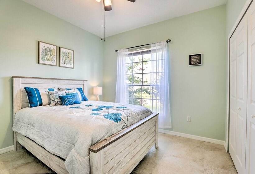 Home W/ Game Room + Lanai: 9 Mi To Disney!