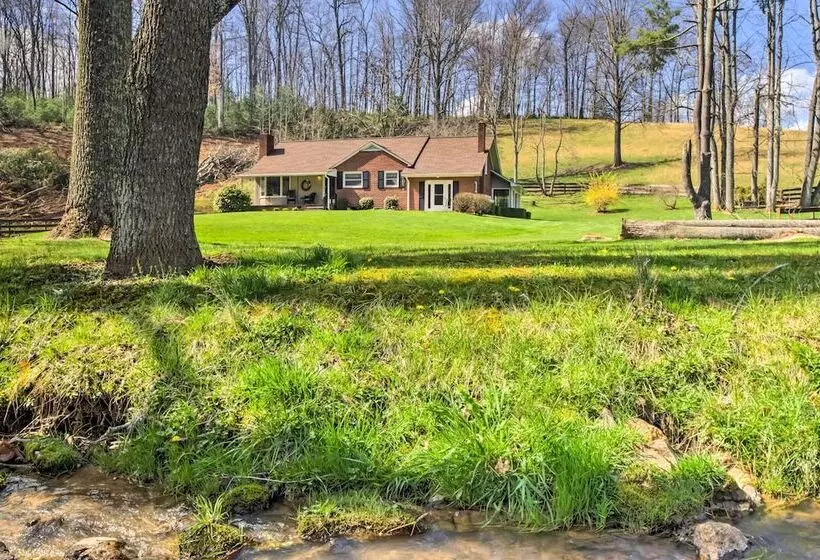 Scenic Canton Home W/ Sunroom   Near Asheville!