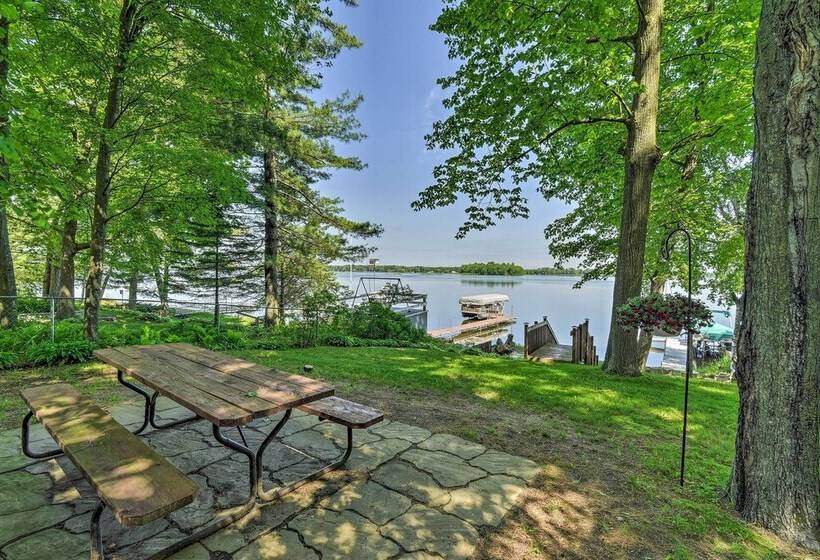 White Lake Home W/patio, Fire Pit, Boat Dock!