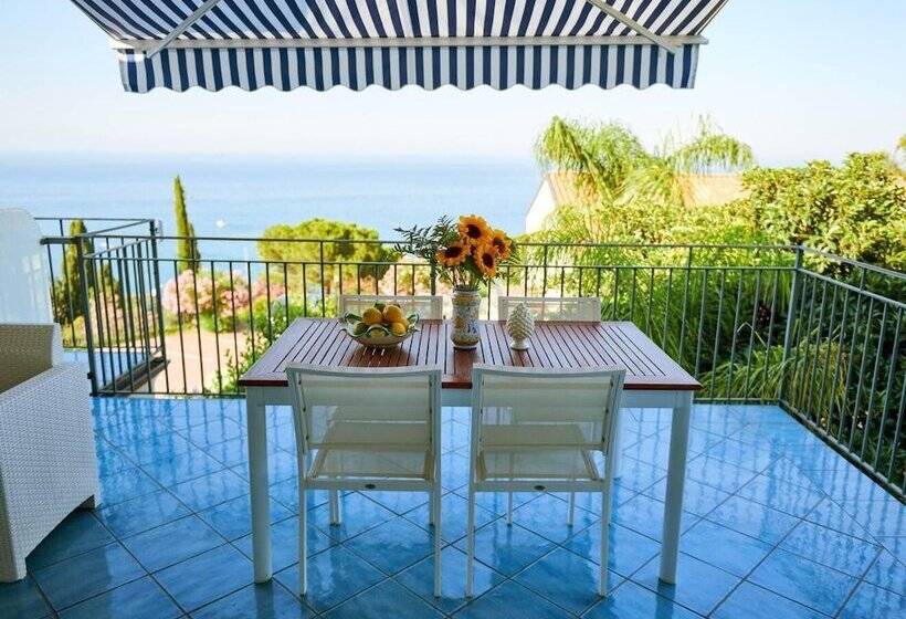 레지던스 Luxury Sea View, With Infinity Pool In Sicily