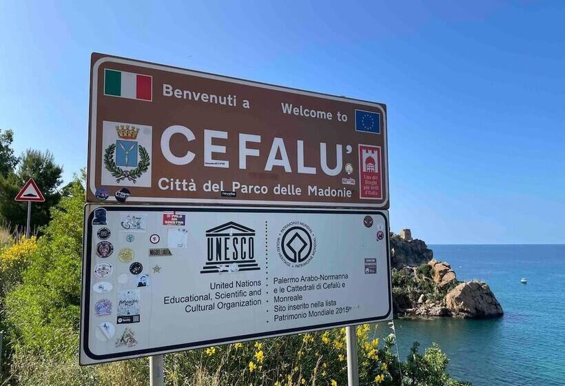 레지던스 Luxury Sea View, With Infinity Pool In Sicily
