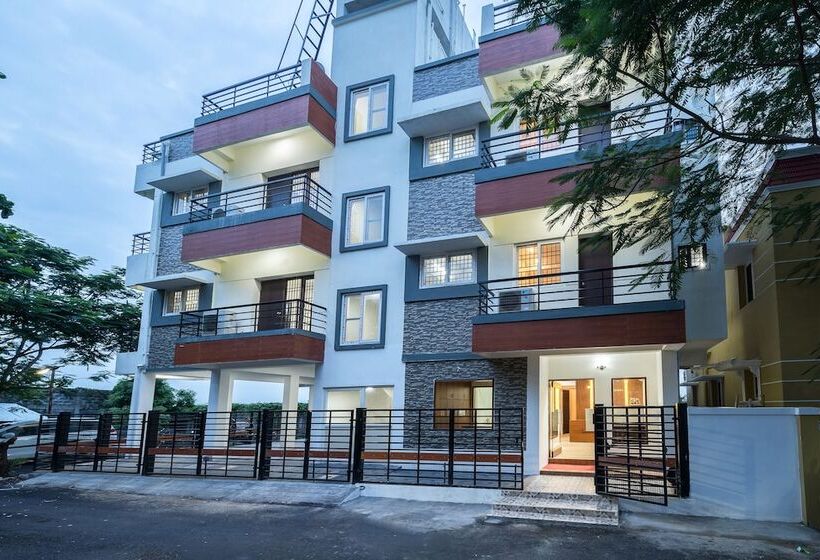 בית מלון כפרי Treebo Adin Residence Chennai Trade Centre