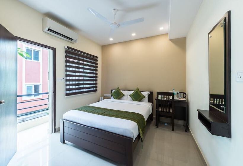 בית מלון כפרי Treebo Adin Residence Chennai Trade Centre
