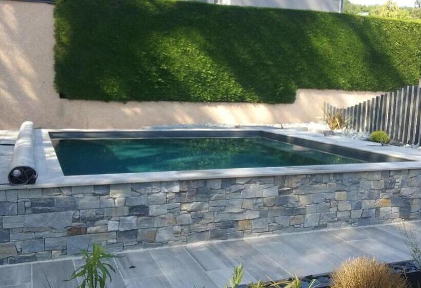 مبيت وإفطار Chambre Dans Maison Avec Piscine Et Cuisine