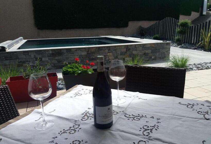 مبيت وإفطار Chambre Dans Maison Avec Piscine Et Cuisine