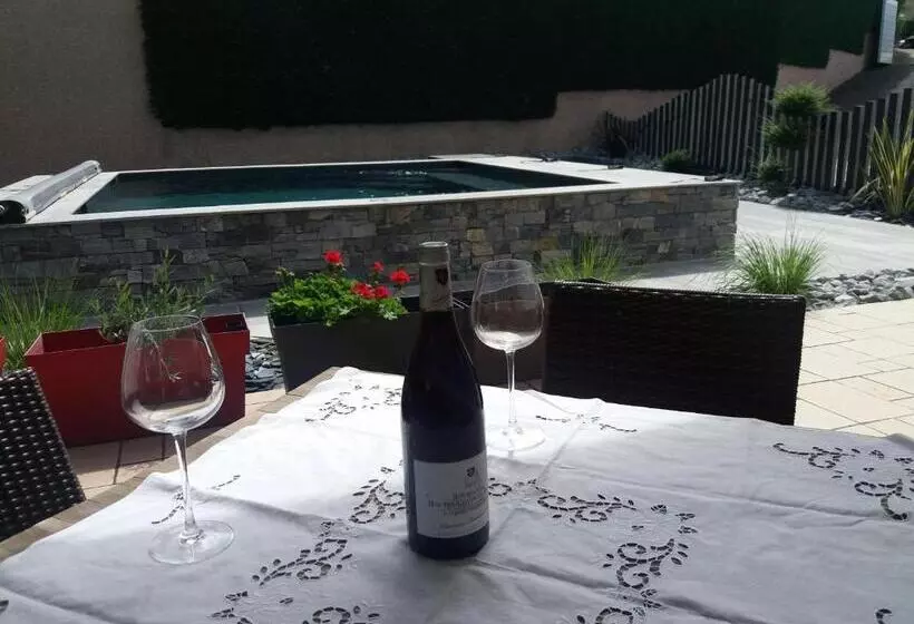 تختخواب و صبحانه Chambre Dans Maison Avec Piscine Et Cuisine