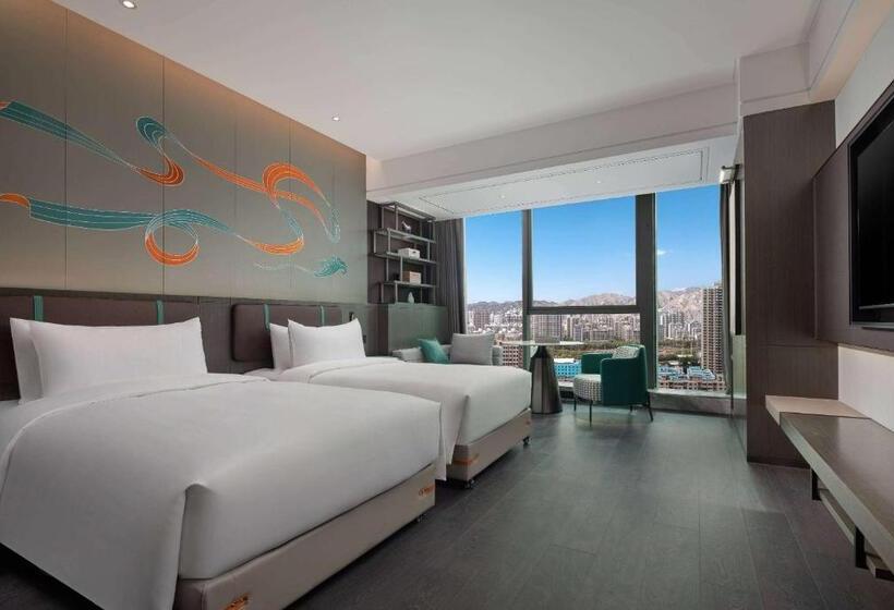 בית מלון כפרי Wyndham Garden Lanzhou West Railway Station