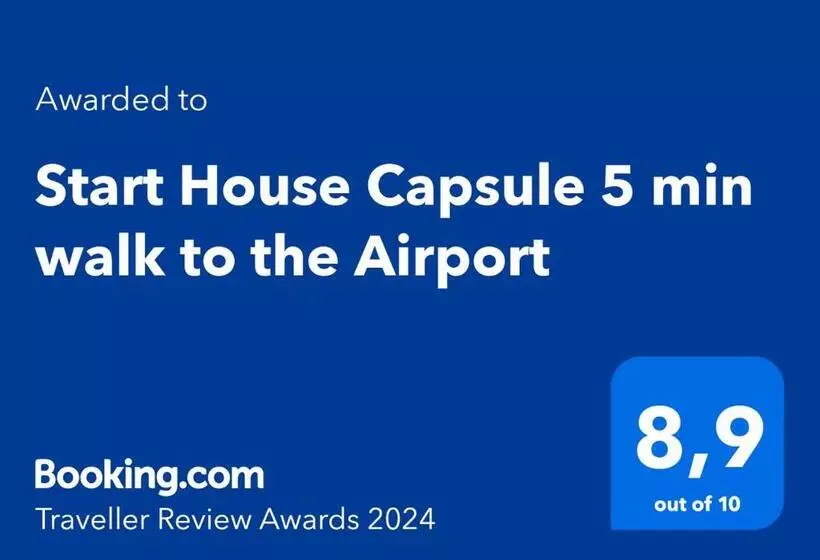 هتل کپسول Start House Capsule 5 Min Walk To The Airport
