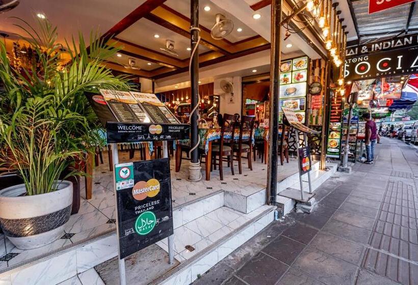 旅馆 Patong Social Hotel & Restaurant