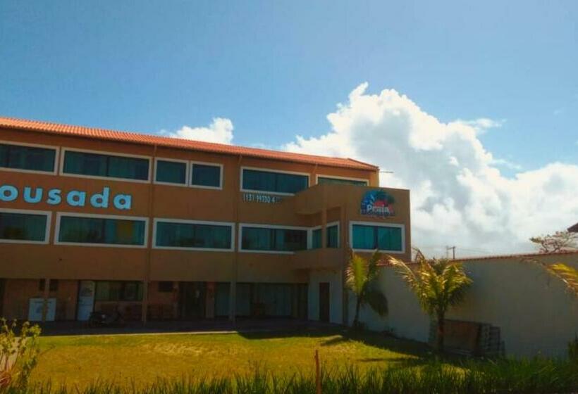 Общежитие Pousada Praia Mongaguá Em Frente Ao Mar Com Piscina E Churrasqueira