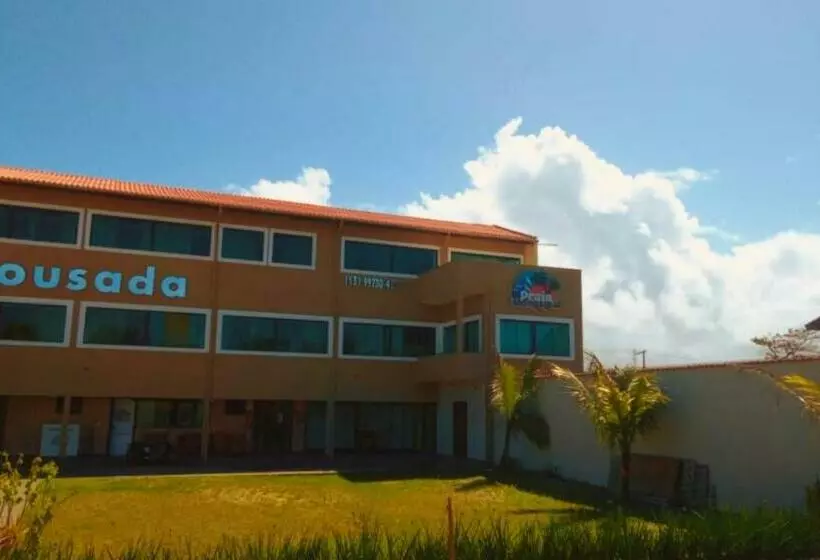 ユースホステル Pousada Praia Mongaguá Em Frente Ao Mar Com Piscina E Churrasqueira