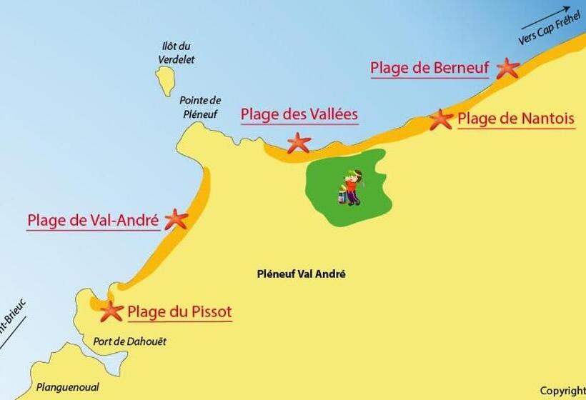 مبيت وإفطار Villa Chalet André   3 Chambres   6 Personnes