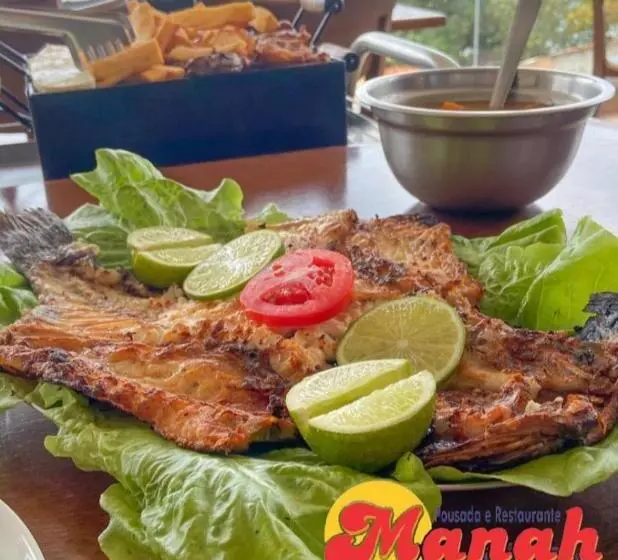 ホテル Pousada E Restaurante Manah
