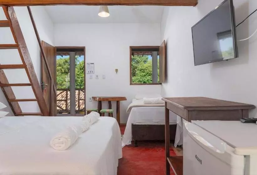 簡易ホテル Pousada Trilha Do Mar