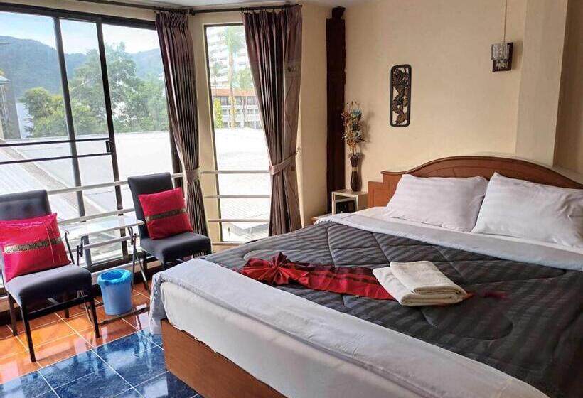 בית מלון כפרי Patong Rose Guest House 50m To Beach